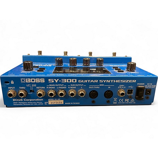 Used BOSS SY300 Guitar Synthesizer Effect Pedal