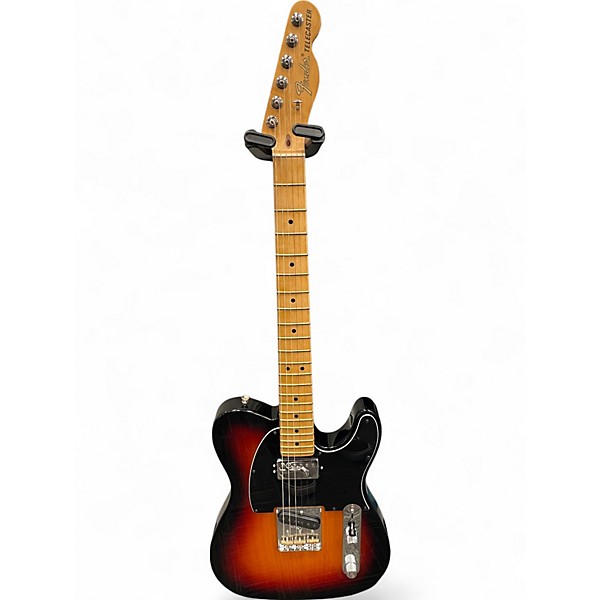 Used 2020s Fender American Performer Telecaster 3 Tone Sunburst Solid Body Electric Guitar