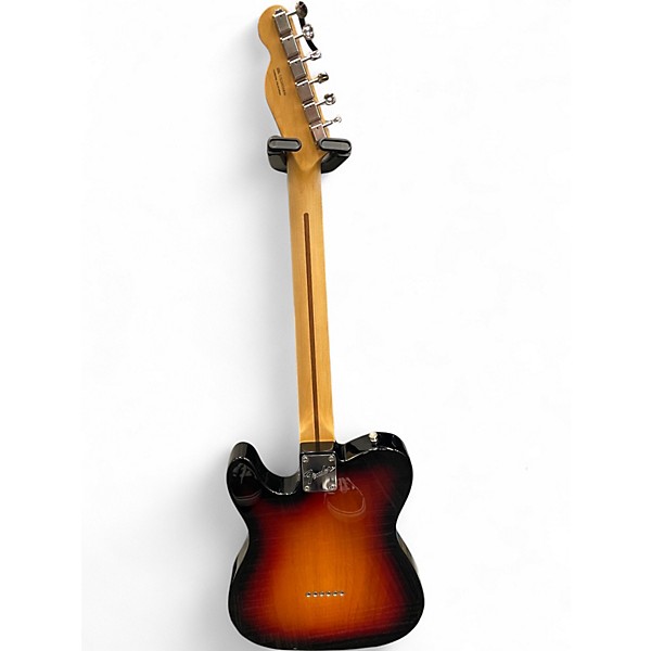 Used 2020s Fender American Performer Telecaster 3 Tone Sunburst Solid Body Electric Guitar