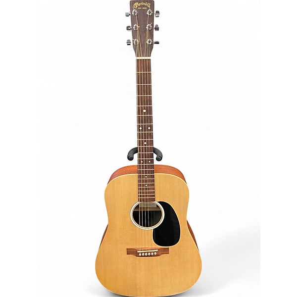 Used Martin DX2E Natural Acoustic Electric Guitar
