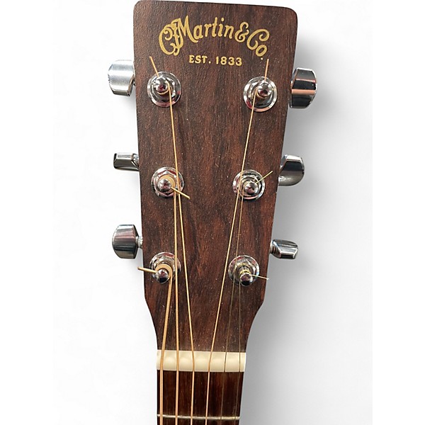 Used Martin DX2E Natural Acoustic Electric Guitar