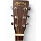 Used Martin DX2E Natural Acoustic Electric Guitar