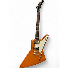 Used Epiphone Korina 1958 Explorer Natural Solid Body Electric Guitar