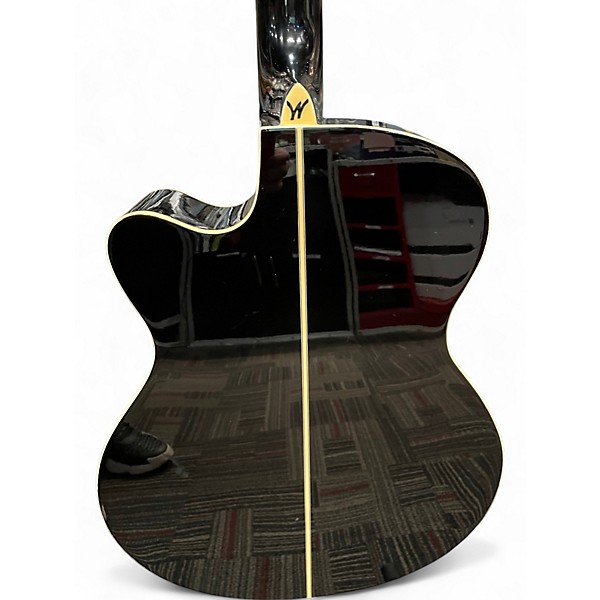 Used Washburn EA55GAU Tobacco Burst Acoustic Electric Guitar