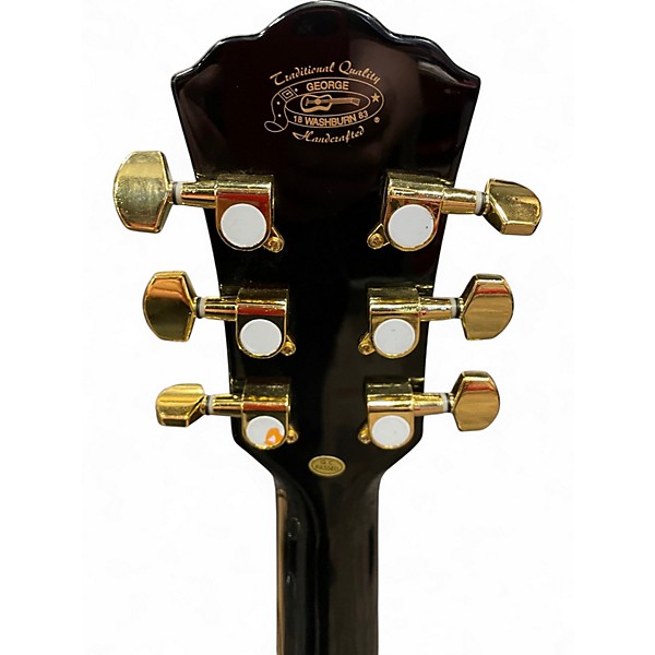 Used Washburn EA55GAU Tobacco Burst Acoustic Electric Guitar