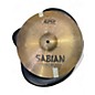Used SABIAN 14in AAX MEDIUM HI HAT PAIR Cymbal thumbnail