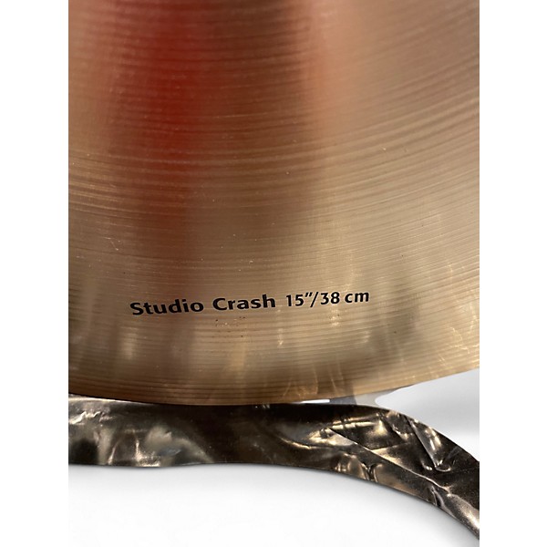 Used SABIAN 15in HHX Studio Crash Cymbal