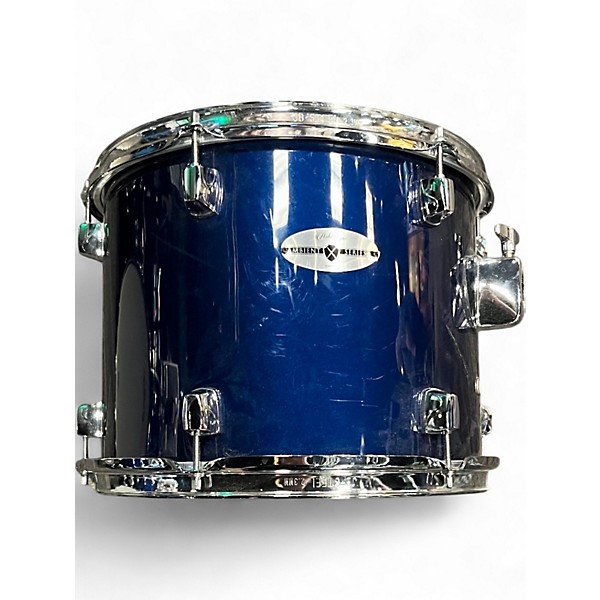 Used Ashthorpe 5 Piece ambient series drum kit Blue Drum Kit