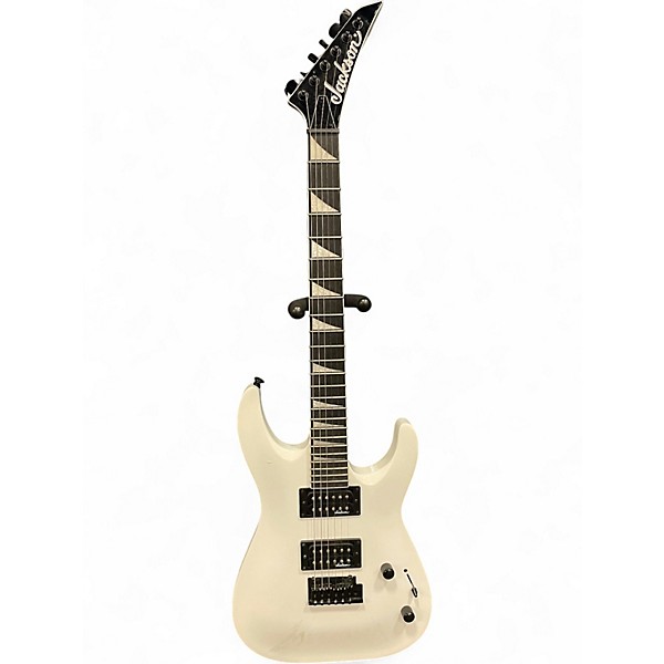 Used Jackson JS22 Dinky WHITE Solid Body Electric Guitar
