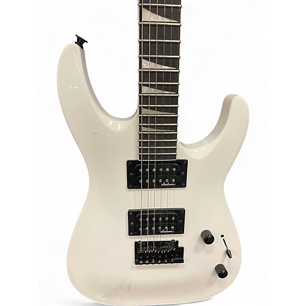 Used Jackson JS22 Dinky WHITE Solid Body Electric Guitar