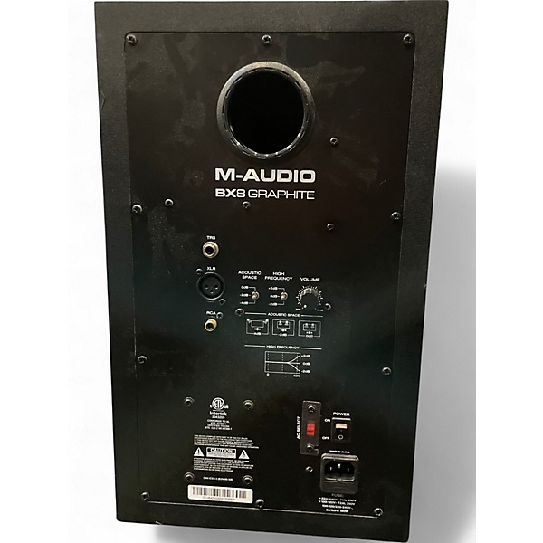 Used M-Audio BX8 Graphite Powered Monitor