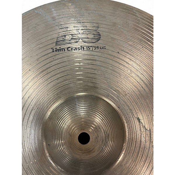 Used SABIAN 15in B8 Thin Crash Cymbal