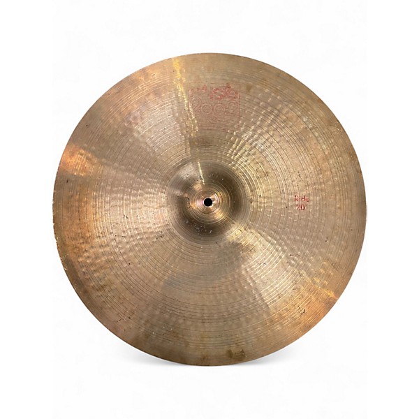 Used Paiste 20in 2002 Ride Cymbal