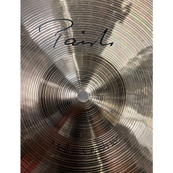 Used Paiste 16in signature mellow crash Cymbal