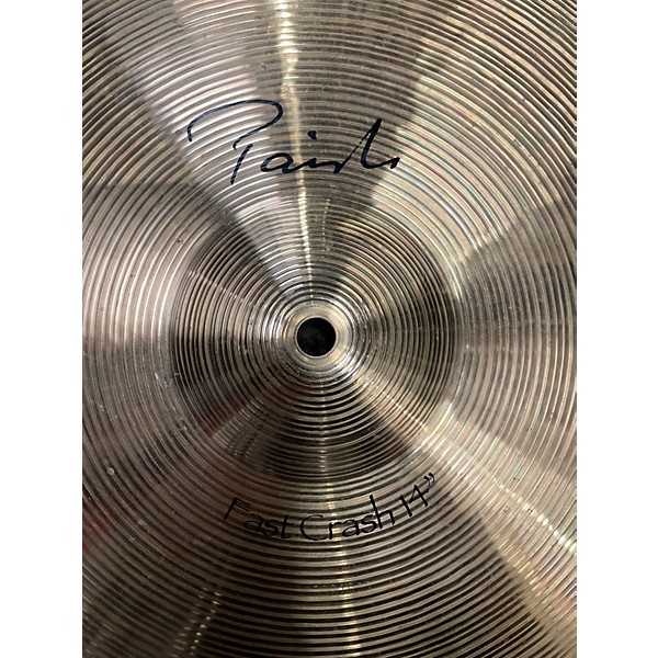 Used Paiste 14in Signature Fast Crash Cymbal