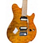 Used OLP MM1 Amber Solid Body Electric Guitar