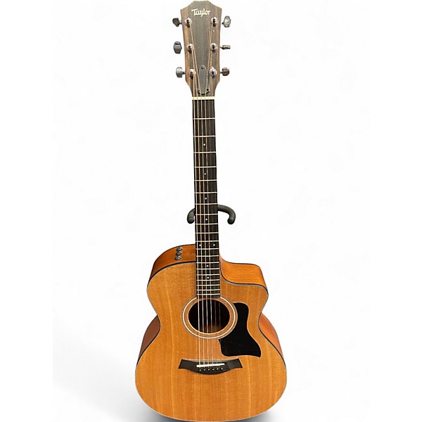 Used Taylor 114CE Natural Acoustic Electric Guitar