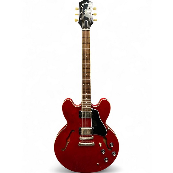 Used Epiphone ES335 RED Hollow Body Electric Guitar