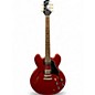 Used Epiphone ES335 RED Hollow Body Electric Guitar thumbnail