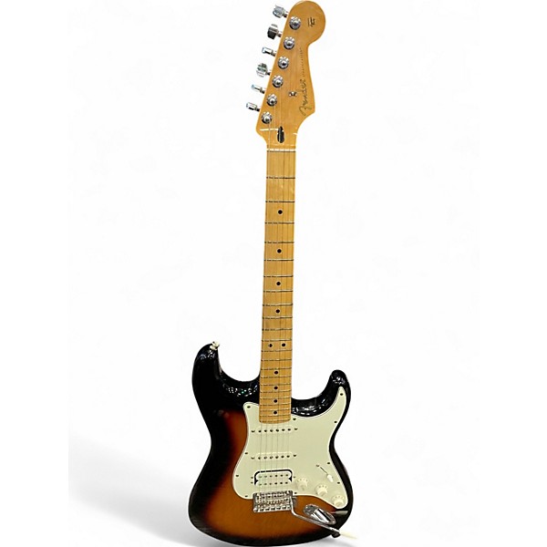 Used Fender Player Stratocaster 3 Color Sunburst Solid Body Electric Guitar
