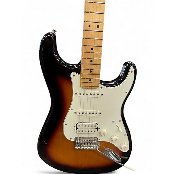 Used Fender Player Stratocaster 3 Color Sunburst Solid Body Electric Guitar