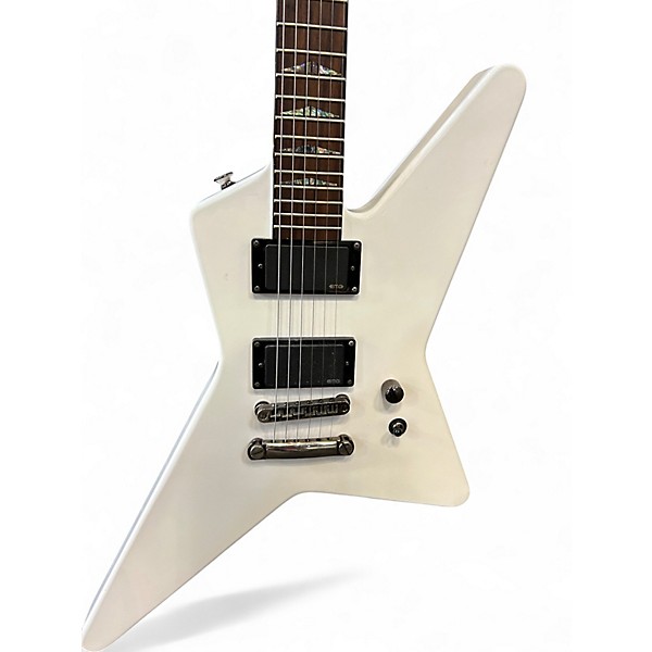 Used Charvel Desolation DST-1 ST Star Alpine White Solid Body Electric Guitar
