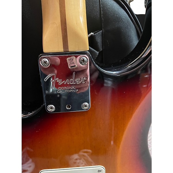 Used Fender American Standard Stratocaster 3 Color Sunburst Solid Body Electric Guitar