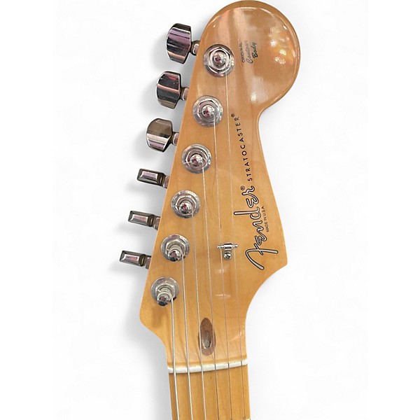 Used Fender American Standard Stratocaster 3 Color Sunburst Solid Body Electric Guitar