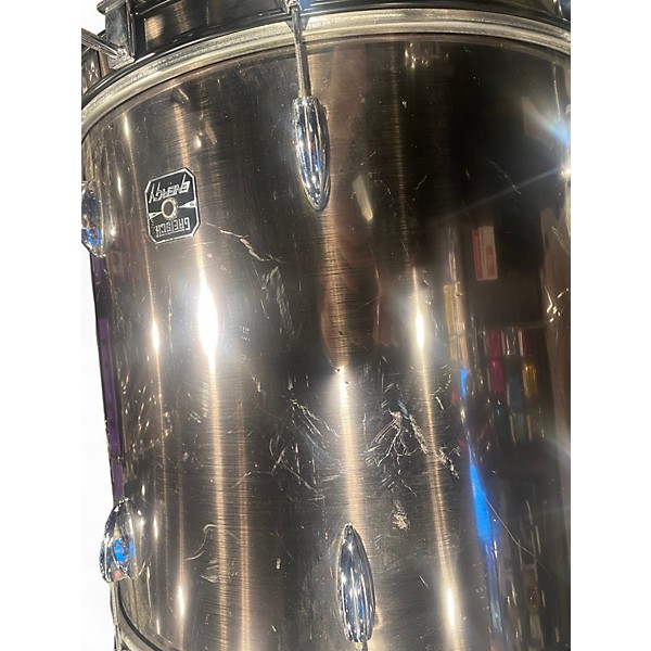 Used Gretsch Drums 5 Piece Energy Gunmetal Gray Drum Kit
