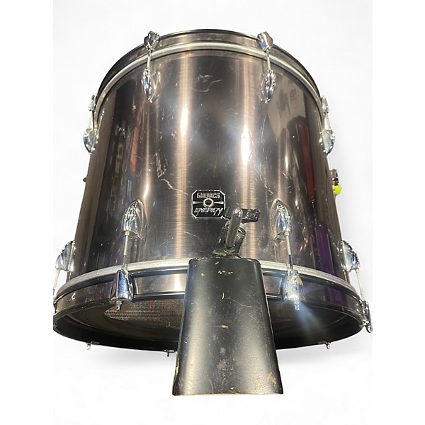 Used Gretsch Drums 5 Piece Energy Gunmetal Gray Drum Kit