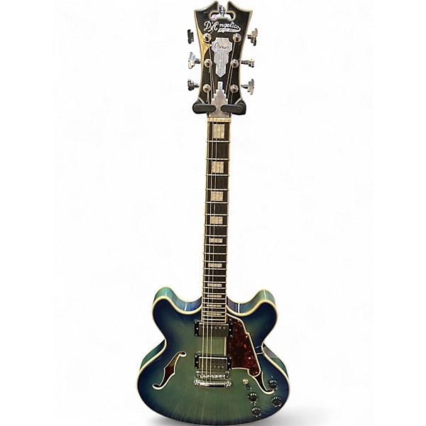 Used D'Angelico  PREM SER DC BOARDWALK Blue Burst Hollow Body Electric Guitar