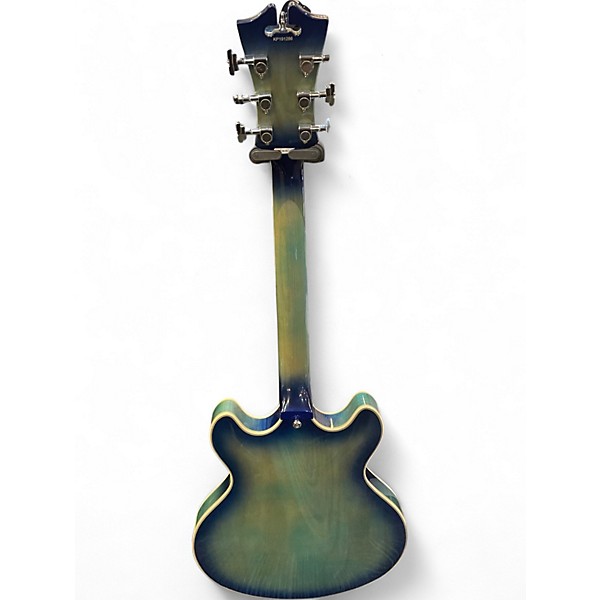 Used D'Angelico  PREM SER DC BOARDWALK Blue Burst Hollow Body Electric Guitar