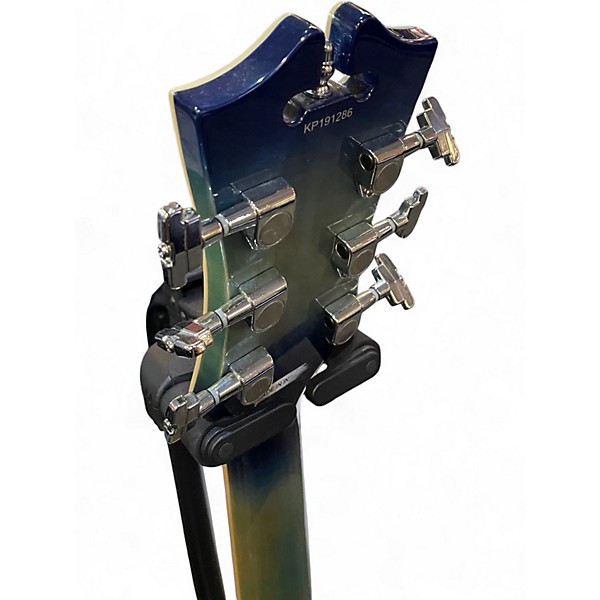 Used D'Angelico  PREM SER DC BOARDWALK Blue Burst Hollow Body Electric Guitar