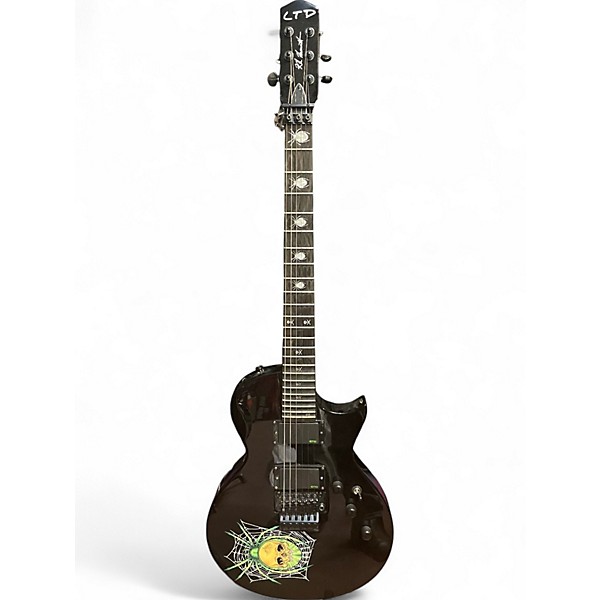 Used ESP LTD KH330 Kirk Hammett Signature Black Solid Body Electric Guitar