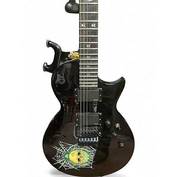 Used ESP LTD KH330 Kirk Hammett Signature Black Solid Body Electric Guitar