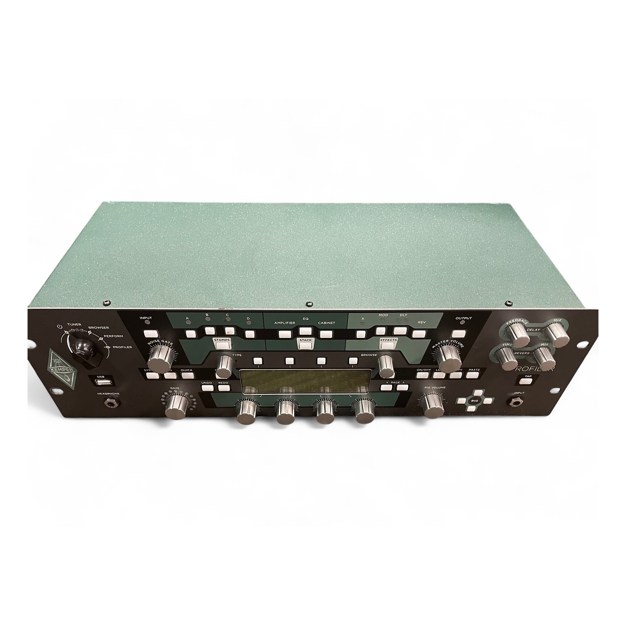 Used Kemper Used Kemper Profiler Rack Non Powered Solid Used Kemper Used Kemper Profiler Rack Non Powered Solid