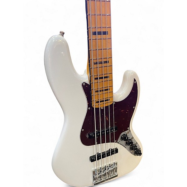 Used Fender Used Fender American Ultra Jazz Bass V Olympic Used Fender Used Fender American Ultra Jazz Bass V Olympic