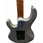 Used Ernie Ball Music Man BFR Silhouette HSH Silver Sparkle Solid Body Electric Guitar