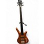 Used Warwick Pro Series Standard Corvette 4 String Fretless Natural Electric Bass Guitar thumbnail
