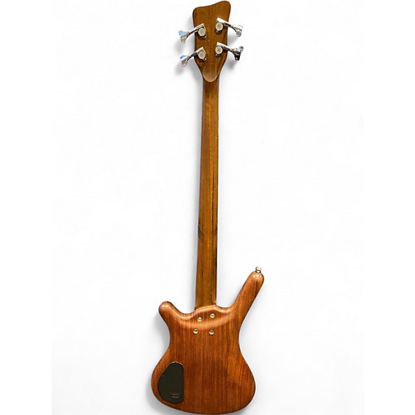 Used Warwick Pro Series Standard Corvette 4 String Fretless Natural Electric Bass Guitar