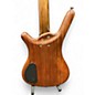 Used Warwick Pro Series Standard Corvette 4 String Fretless Natural Electric Bass Guitar