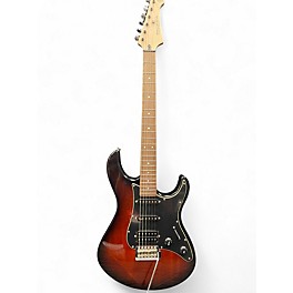 Used Yamaha Pacifica 2 Tone Sunburst Solid Body Electric Guitar