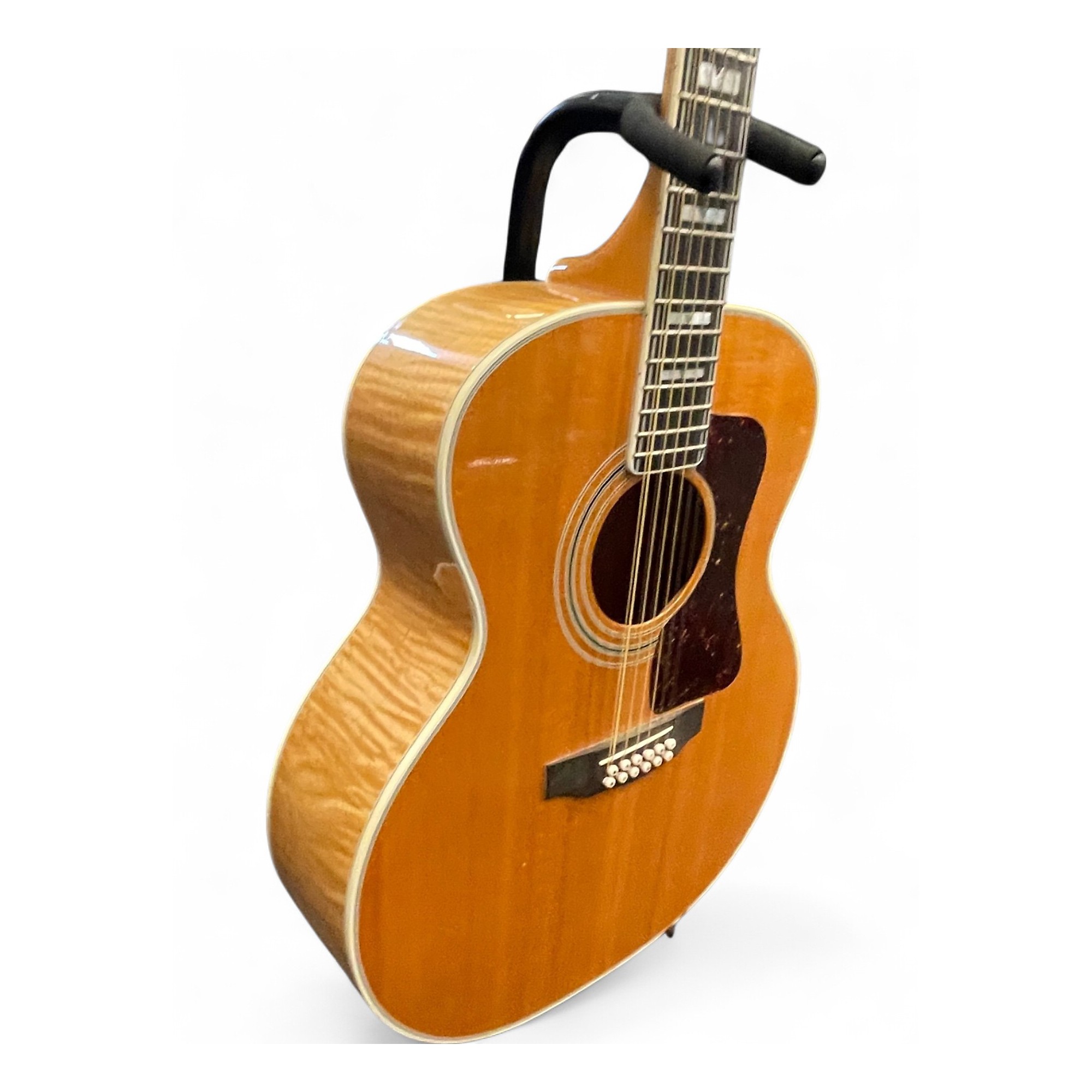 Vintage 1987 Guild JF65-12 Blonde 12 String Acoustic Electric