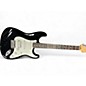 Used Fender STANDARD STRATOCASTER Black Solid Body Electric Guitar