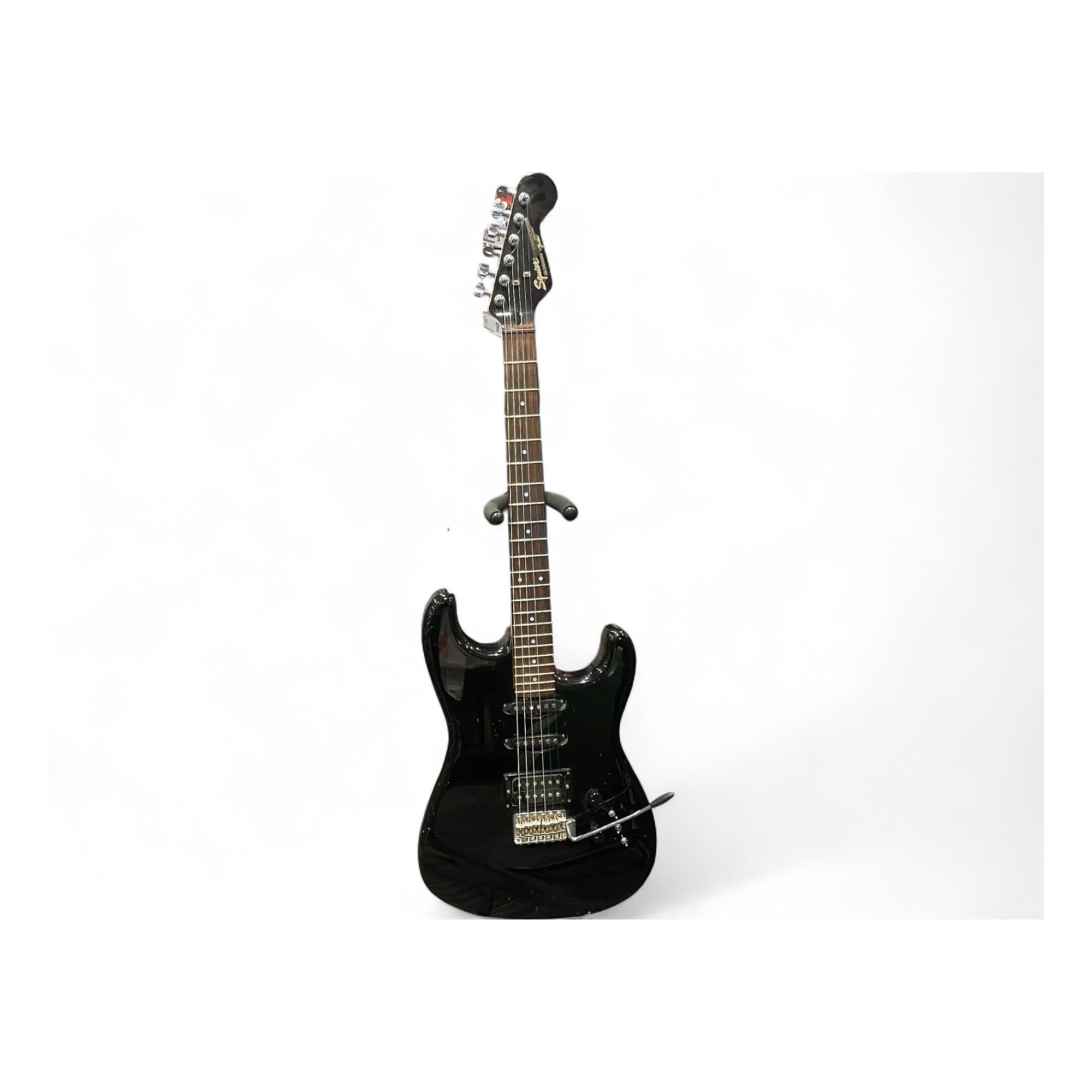 Vintage 1980s Squier Contemporary Stratocaster HSS Black