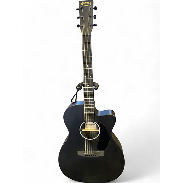 Used Martin Used Martin OMCX1E Black Acoustic Electric
