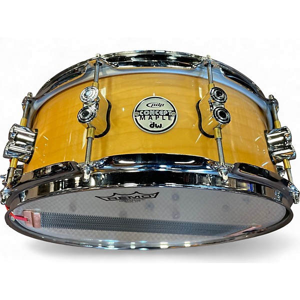 Used PDP by DW 5X14 Concept Series Snare Natural Drum