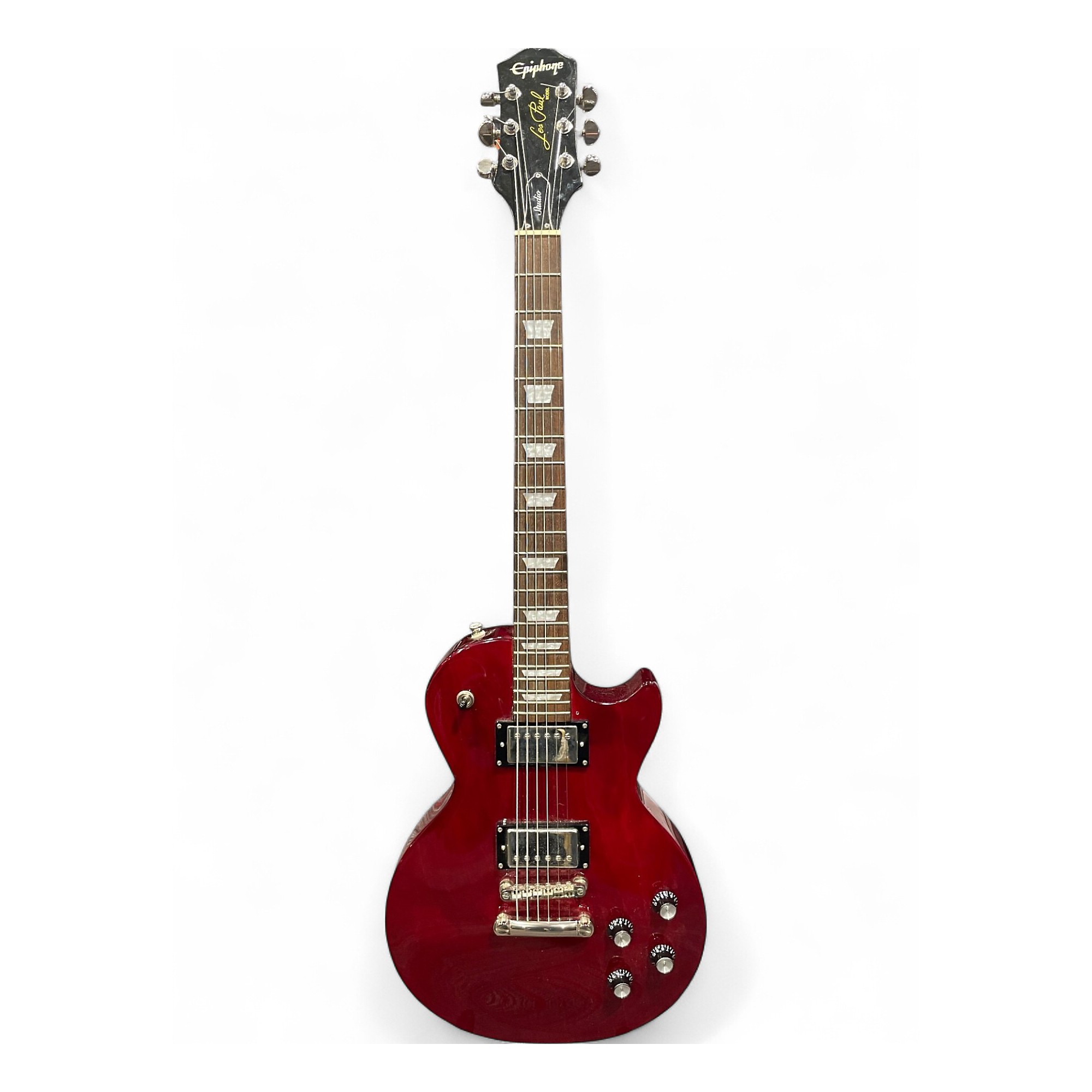 Used Epiphone Used Epiphone Les Paul Studio Wine Red Solid Used Epiphone Used Epiphone Les Paul Studio Wine Red Solid