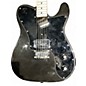 Used Squier PARANORMAL ESQUIRE DELUXE Metallic Black Solid Body Electric Guitar