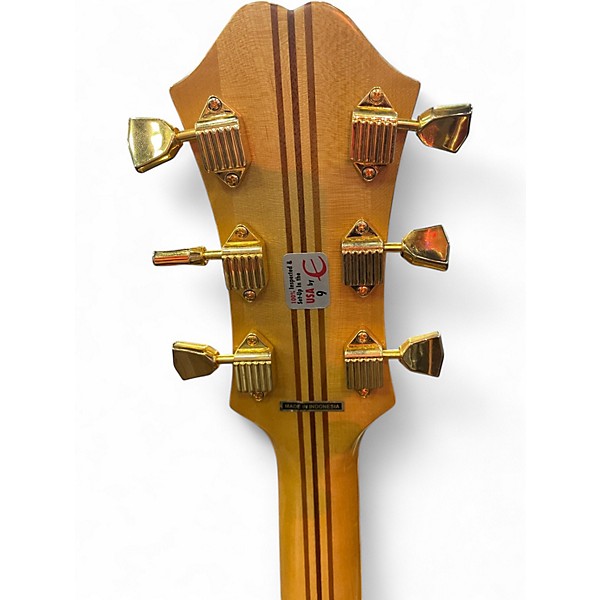 Used Epiphone ft120 masterbuilt excellente Natural Acoustic Guitar